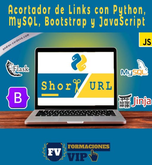 Acortador de Links con Python, MySQL, Bootstrap y JavaScript