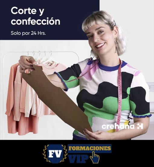 Corte y confección – Diseña tu primera prenda