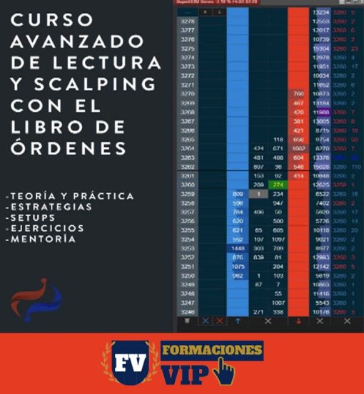 Curso Avanzado de lectura y scalping con el libro de órdenes