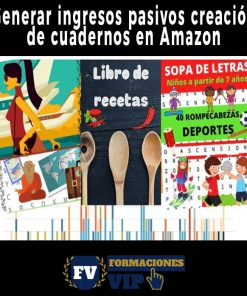 Generar ingresos pasivos creación de cuadernos en Amazon